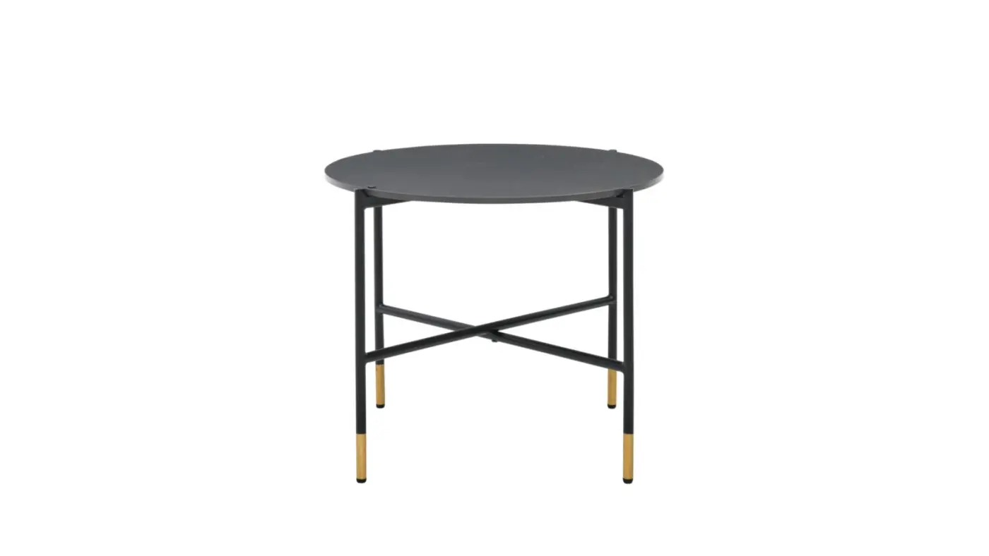 Interliving Couchtisch Serie 6221 Marmoroptik schwarz ca. 58,5 cm