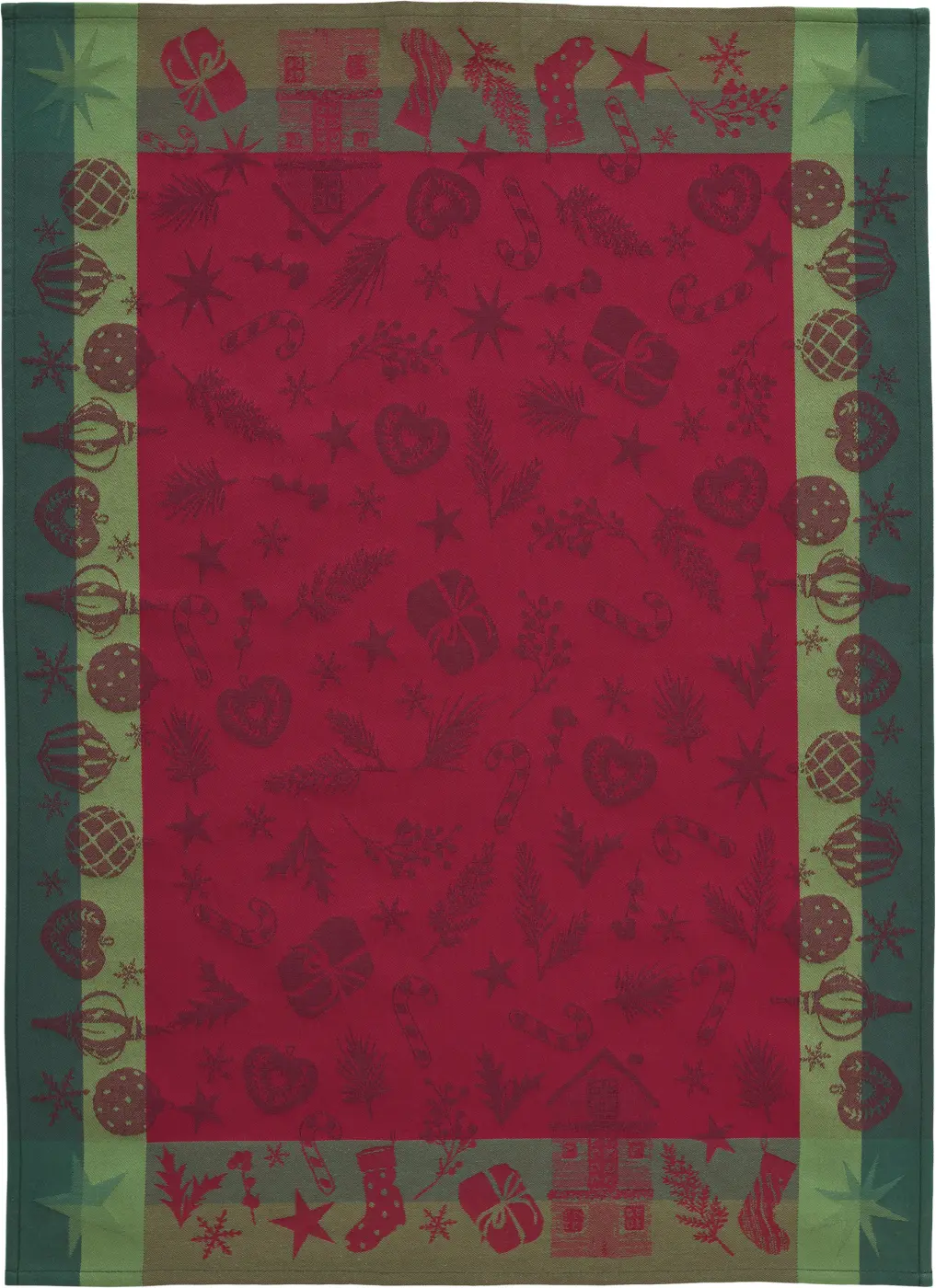 Sander Geschirrtuch Jolly Time red 50 x 70 cm