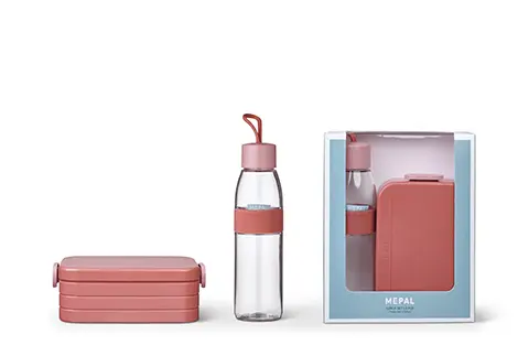 Mepal Lunchset unterwegs vivid mauve 