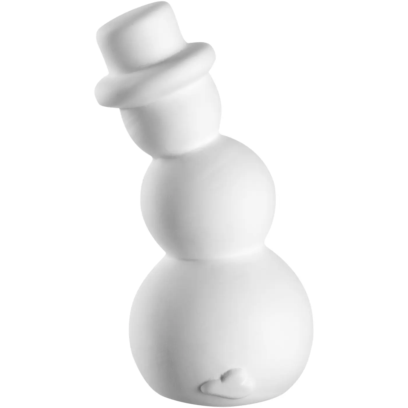 Leonardo Schneemann weiß 9 cm