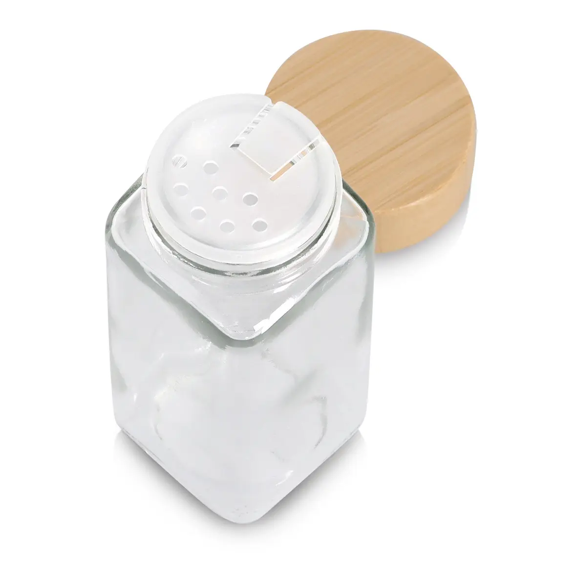 Zeller Gewürzglas mit Bambusdeckel 120 ml