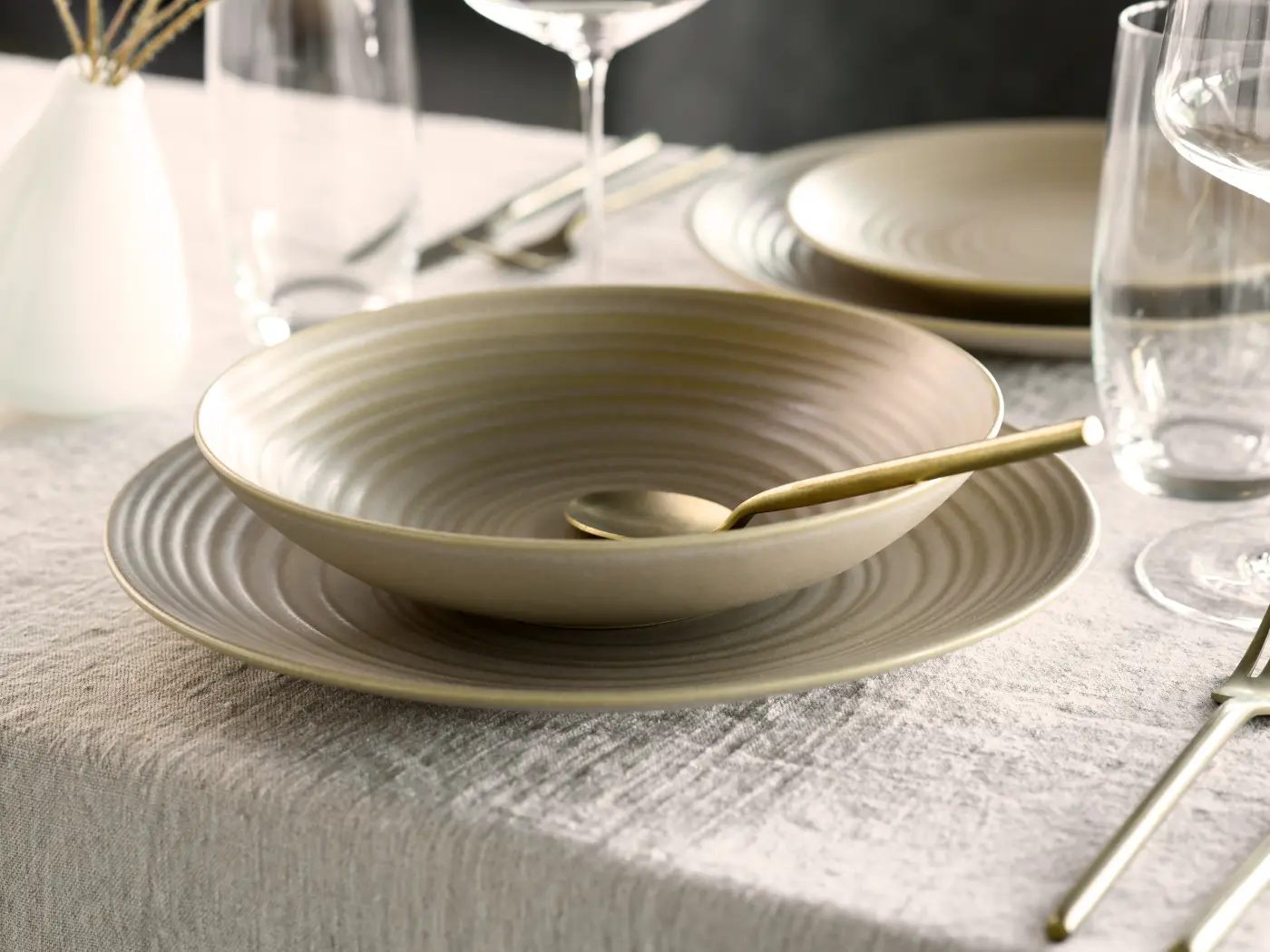 CreaTable Bowl Lava Stone sand