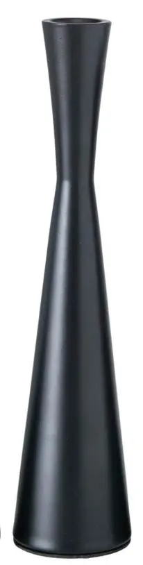 Boltze  Kerzenleuchter Cone Schwarz ca. 26 cm hoch