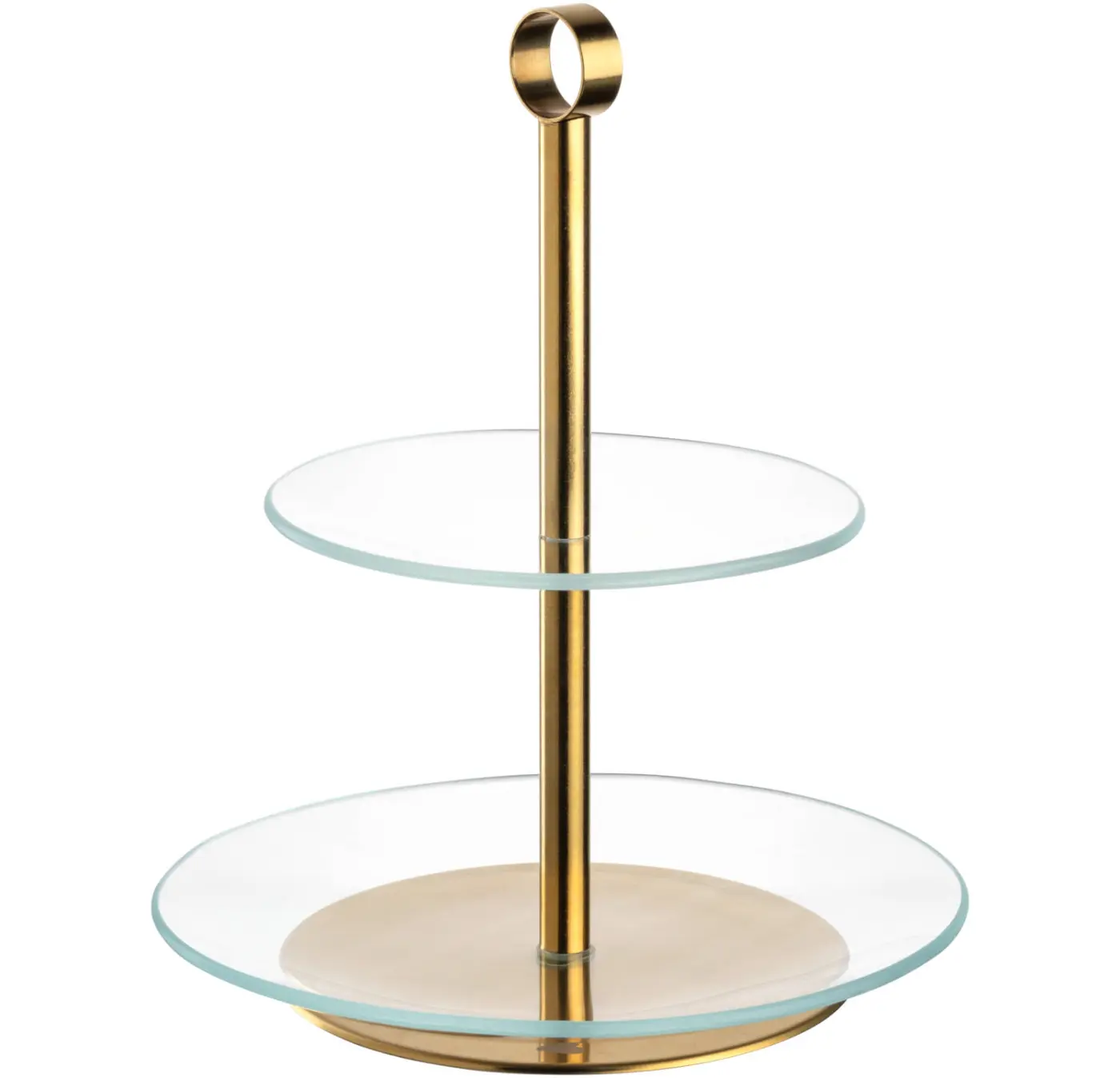 Leonardo  Etagere 2tlg. gold CENA