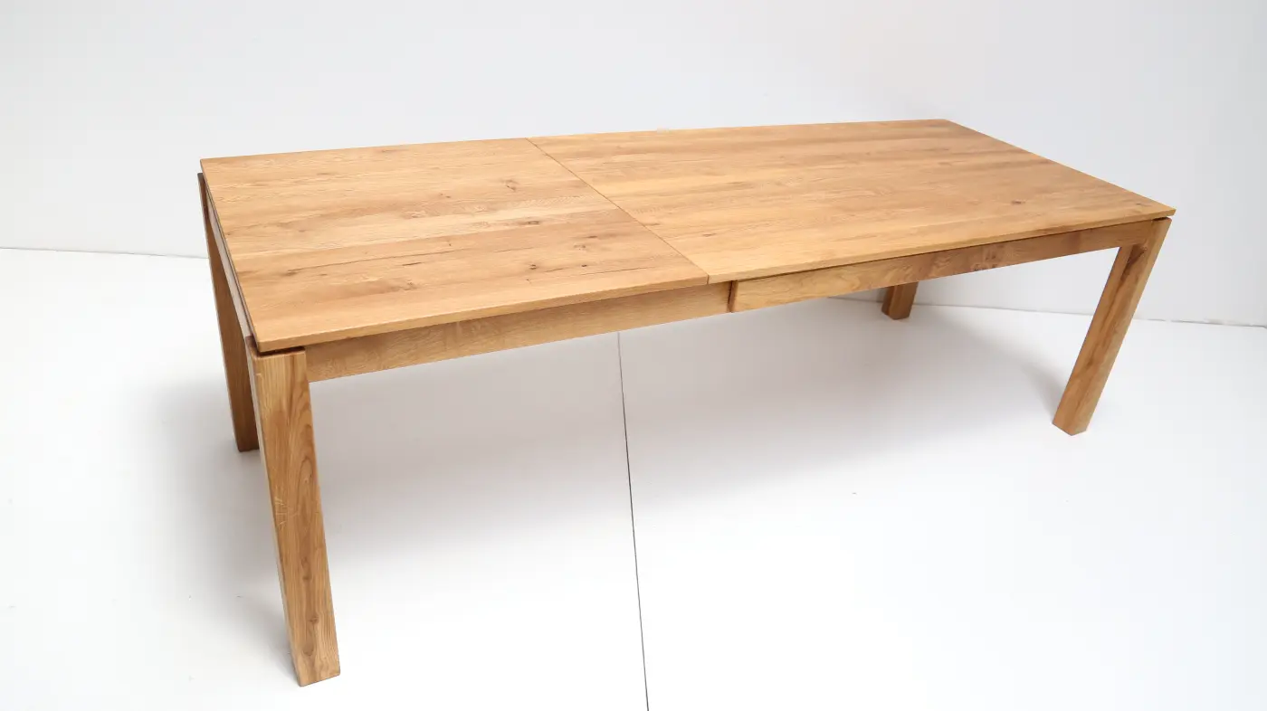 Standard Auszugstisch Loire XL 160(240)x90 Eiche rustik geölt