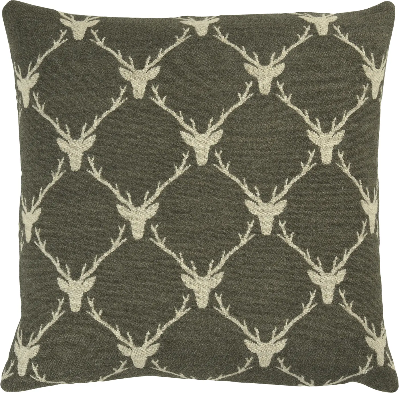 Sander Kissenhülle Antlers khaki 50x50cm