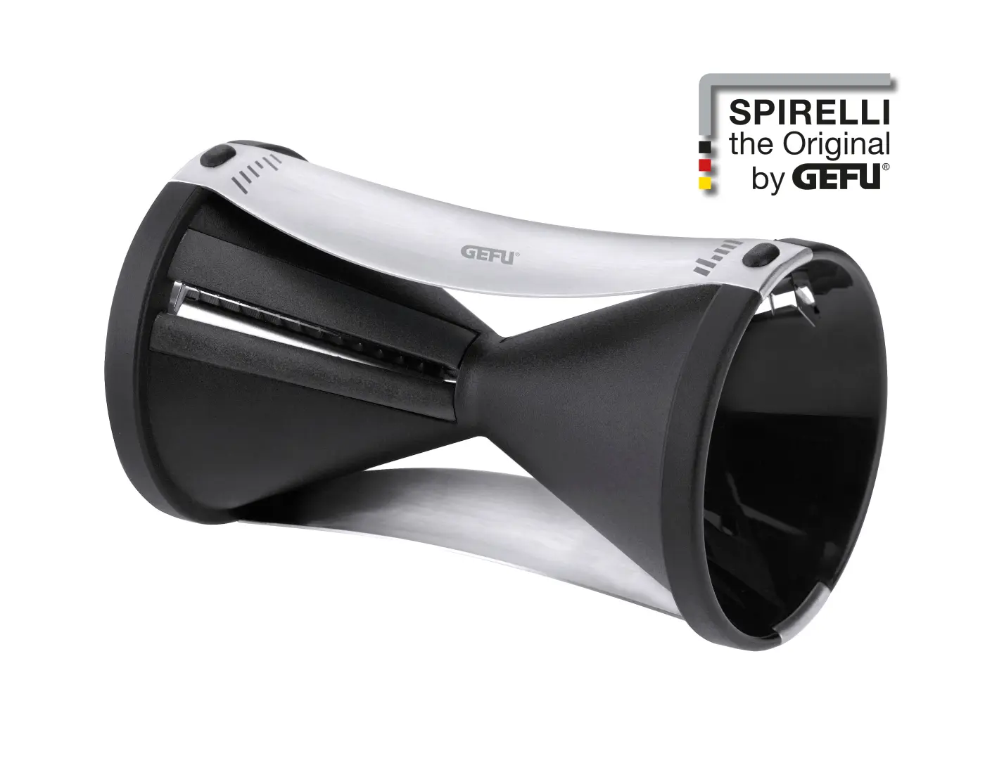 Gefu Küchenhelfer, Spiralschneider Spirelli Kunststoff/Edelstahl