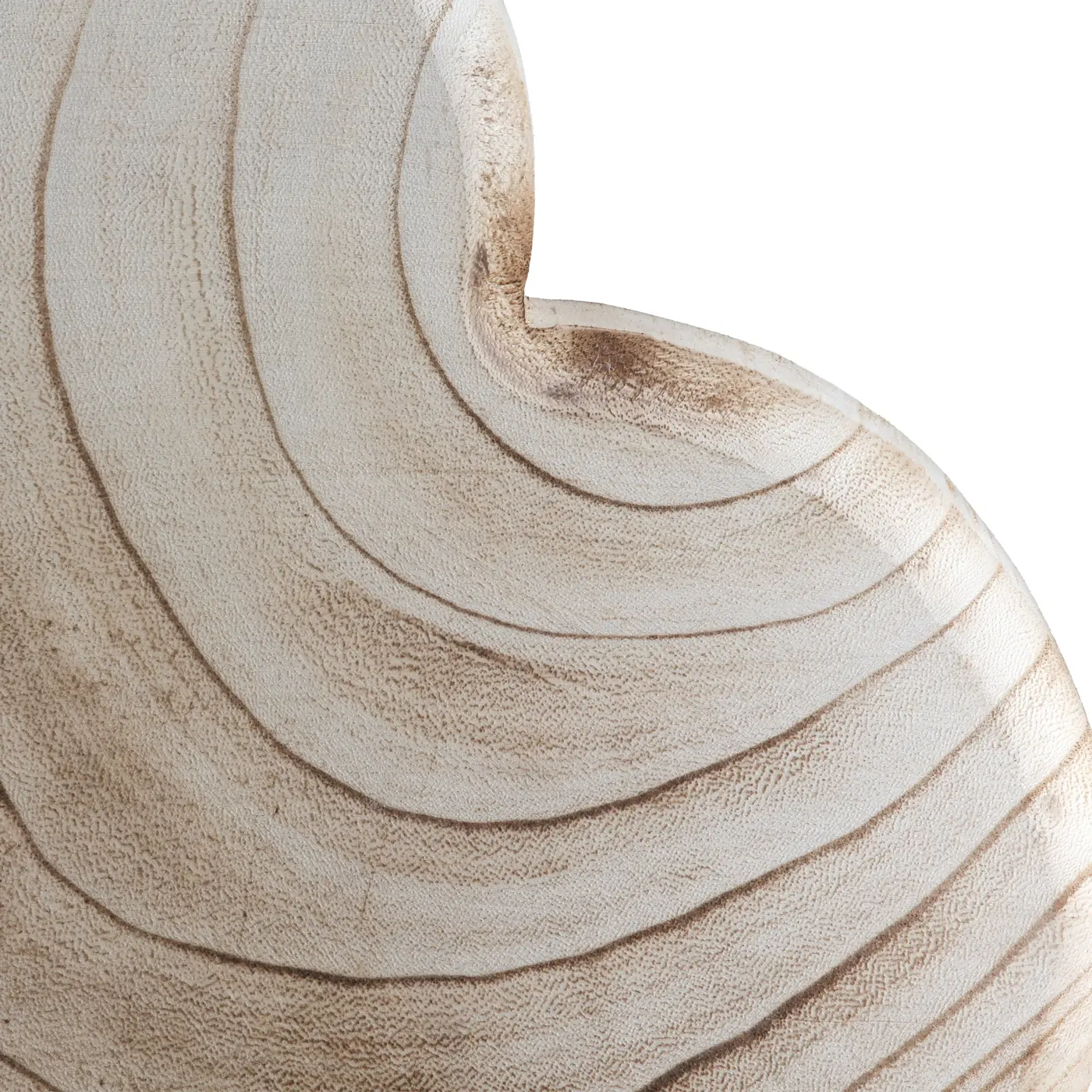 Gilde Dekoobjekt Herz naturfarben 40 cm Holz