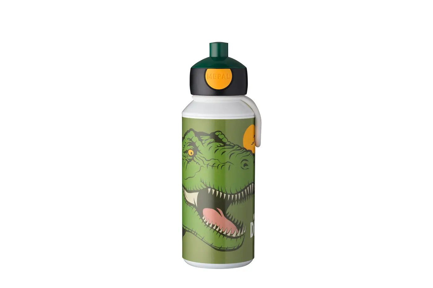 Mepal Trinkflasche Pop-Up 400 ml 6,4 x 7 x 18,4 cm Campus dino