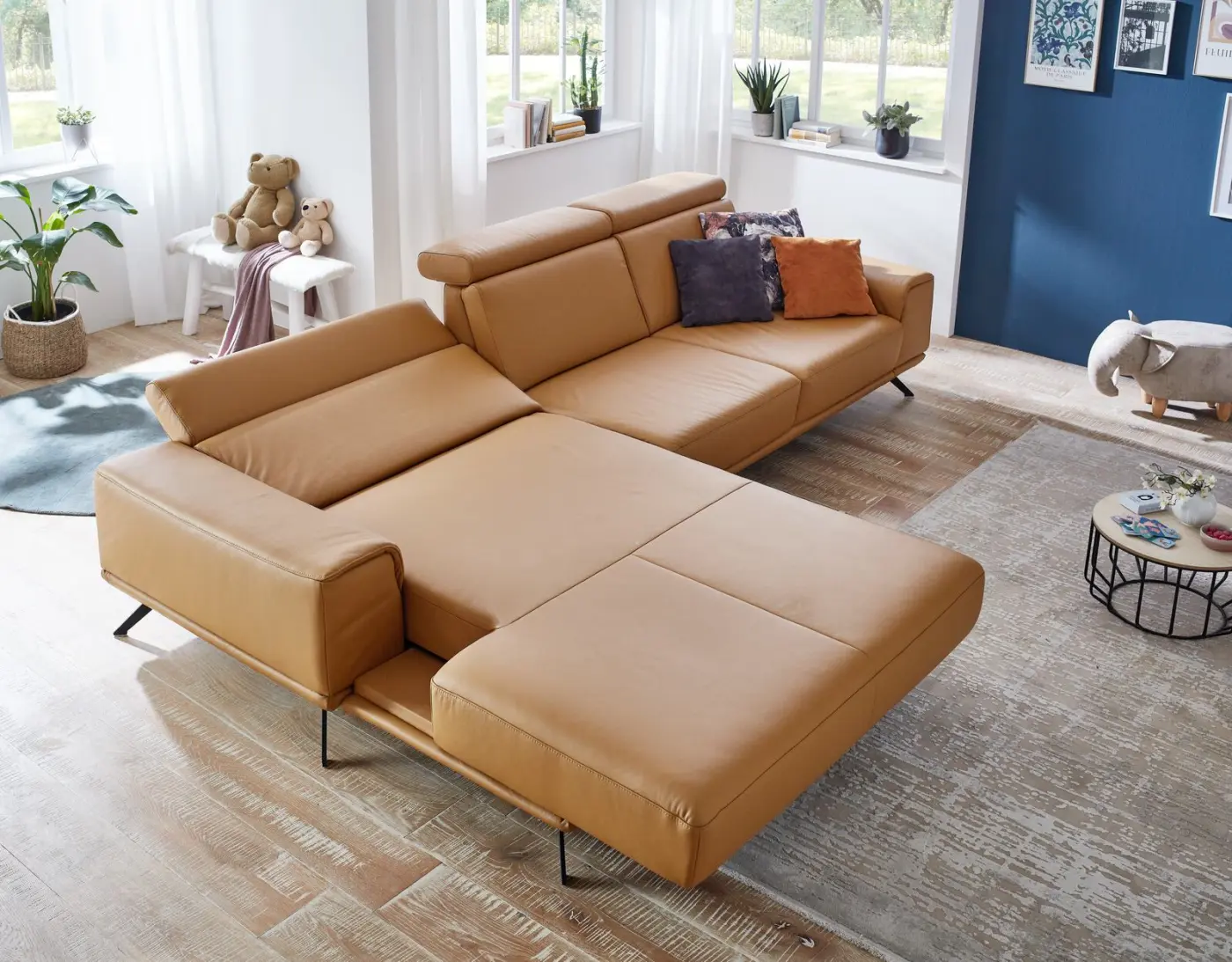 Polinova  Polstergruppe  MM-PN1167 mit Funktion LaTempra kurkuma ca. 188 x 309 cm