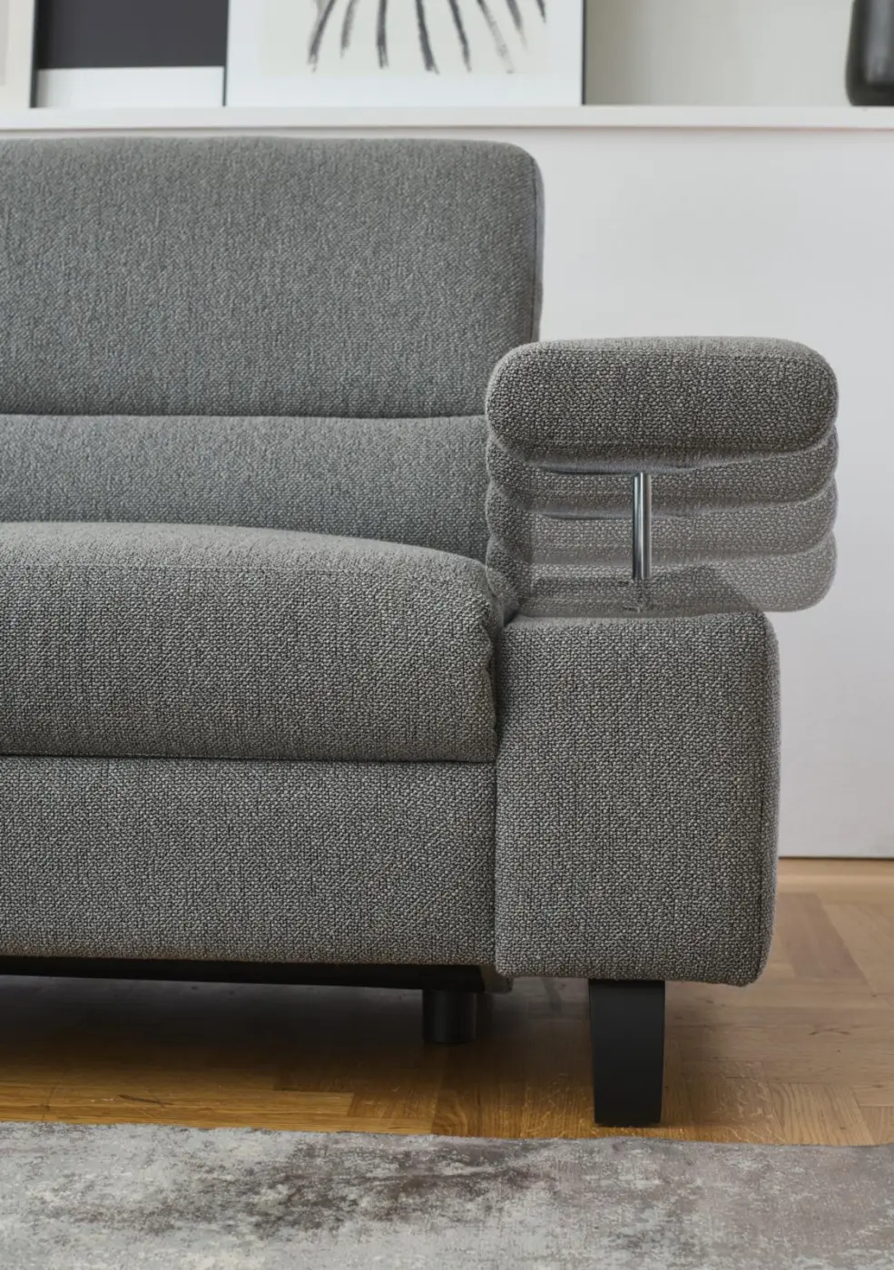 Dietsch  Wohnlandschaft 292 - Nassau Vital mit Funktion Q2-Life grau