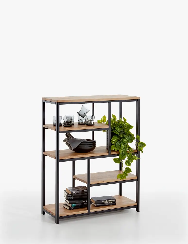 Niehoff  Regal Vintage Dining  Balkeneiche antik ca. 85 x 108 x 36 cm