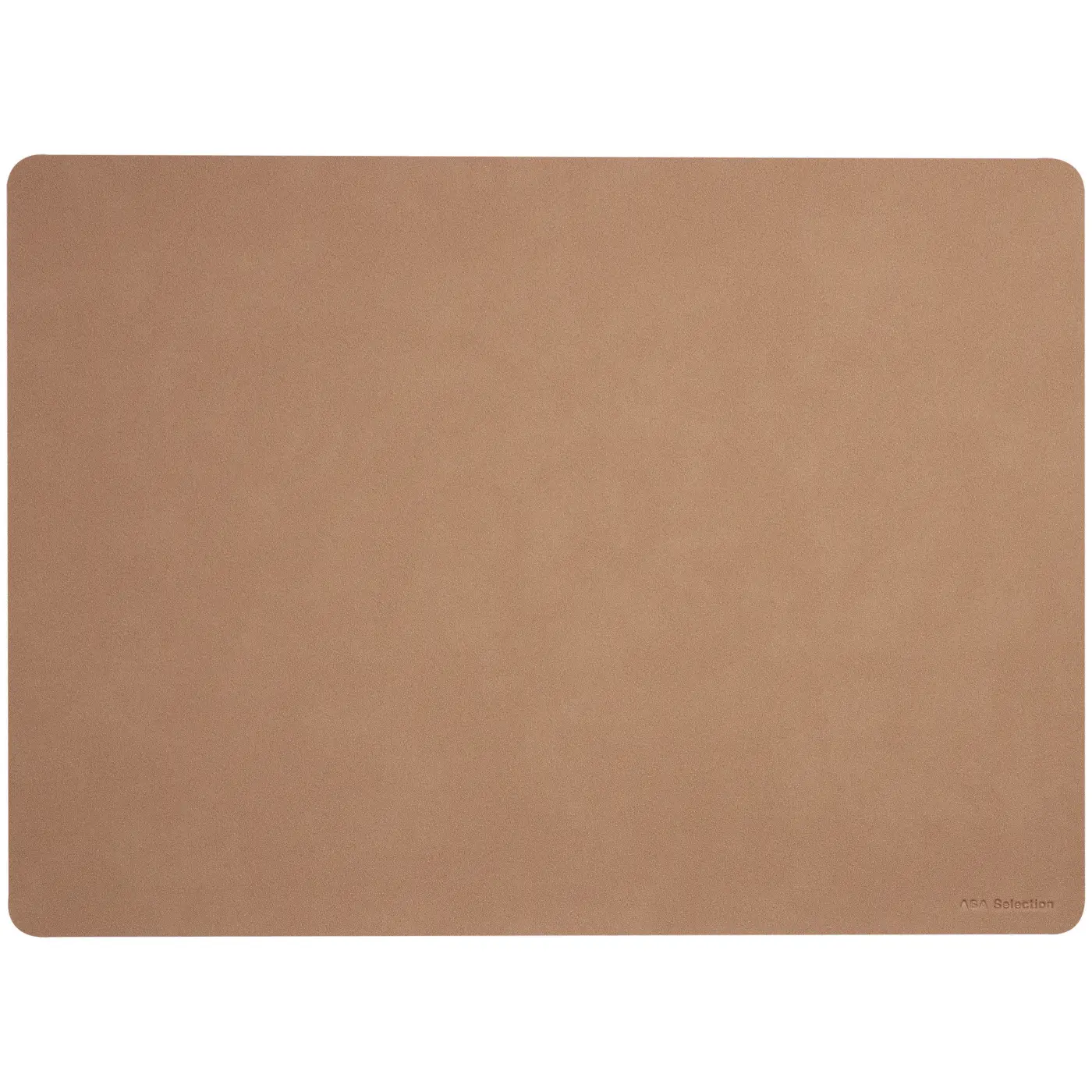 ASA Tischset soft leather PU  creme rose 46 x 33 cm