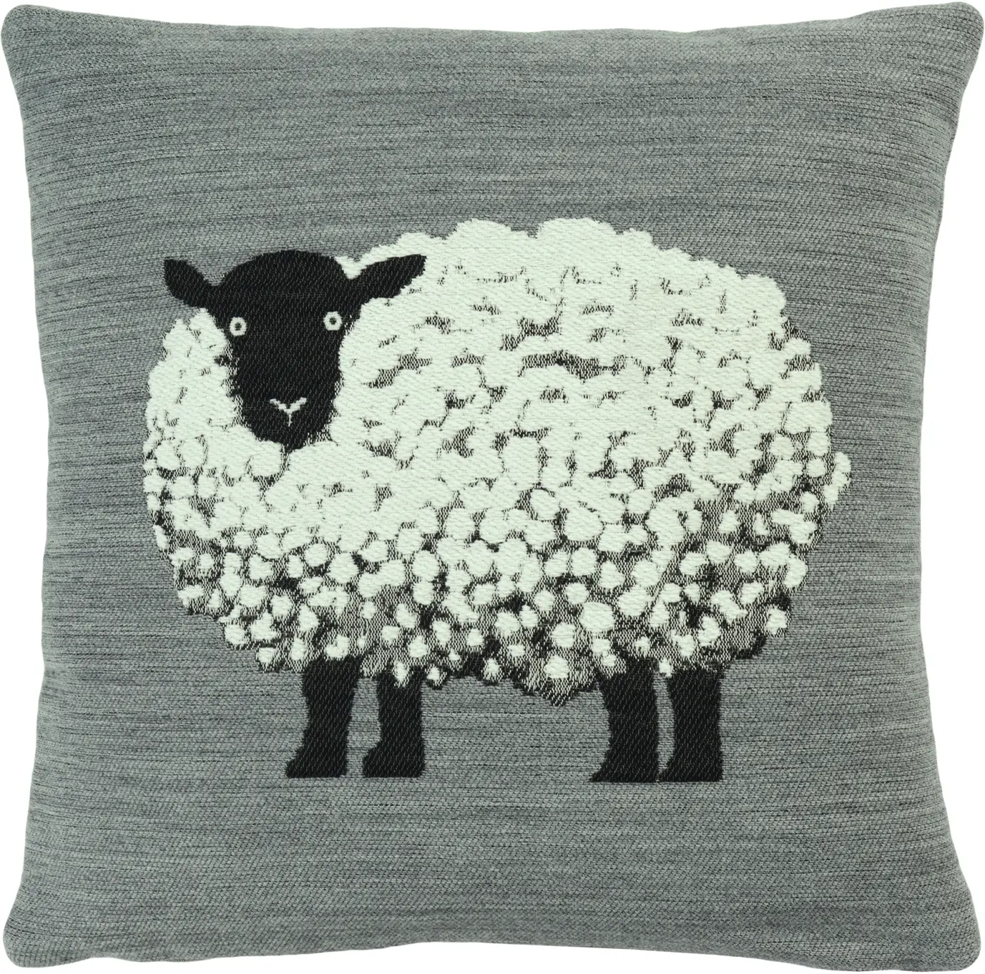 Sander Kissenhülle Fluffy grey 45x45cm