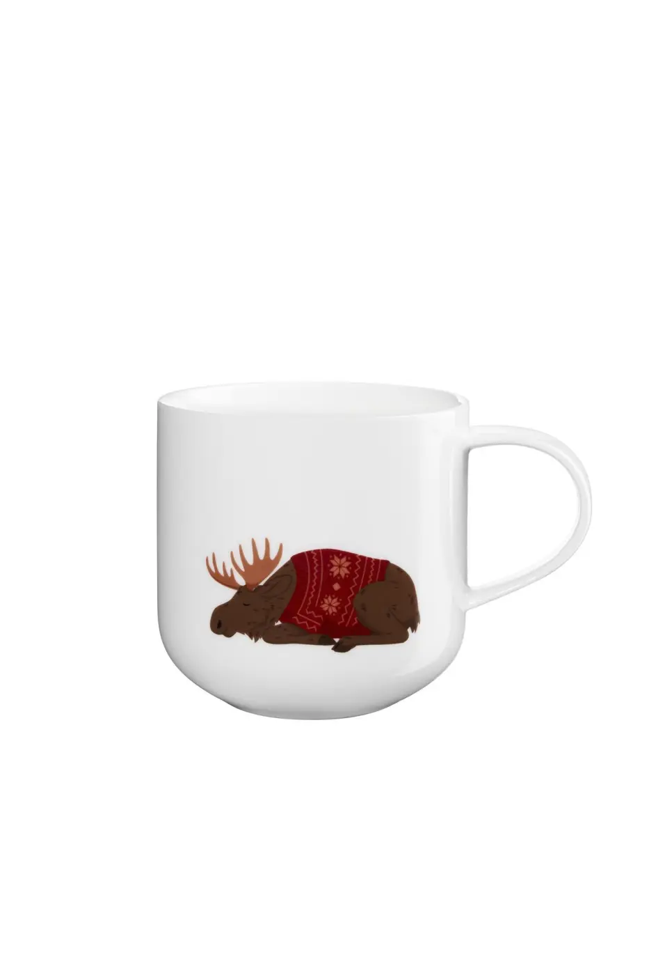 ASA Henkelbecher  xmas Motiv glänzend D. 9,2 cm, H. 9,5 cm, 0,4 l.