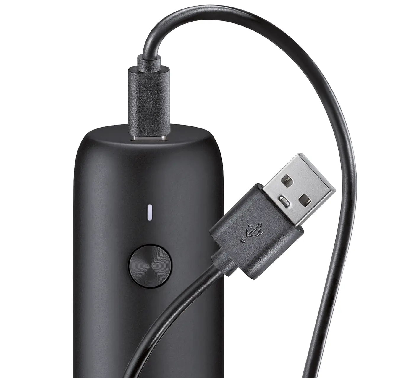 Zassenhaus Pfeffermühle KÖLN USB elektrisch 14 cm schwarz