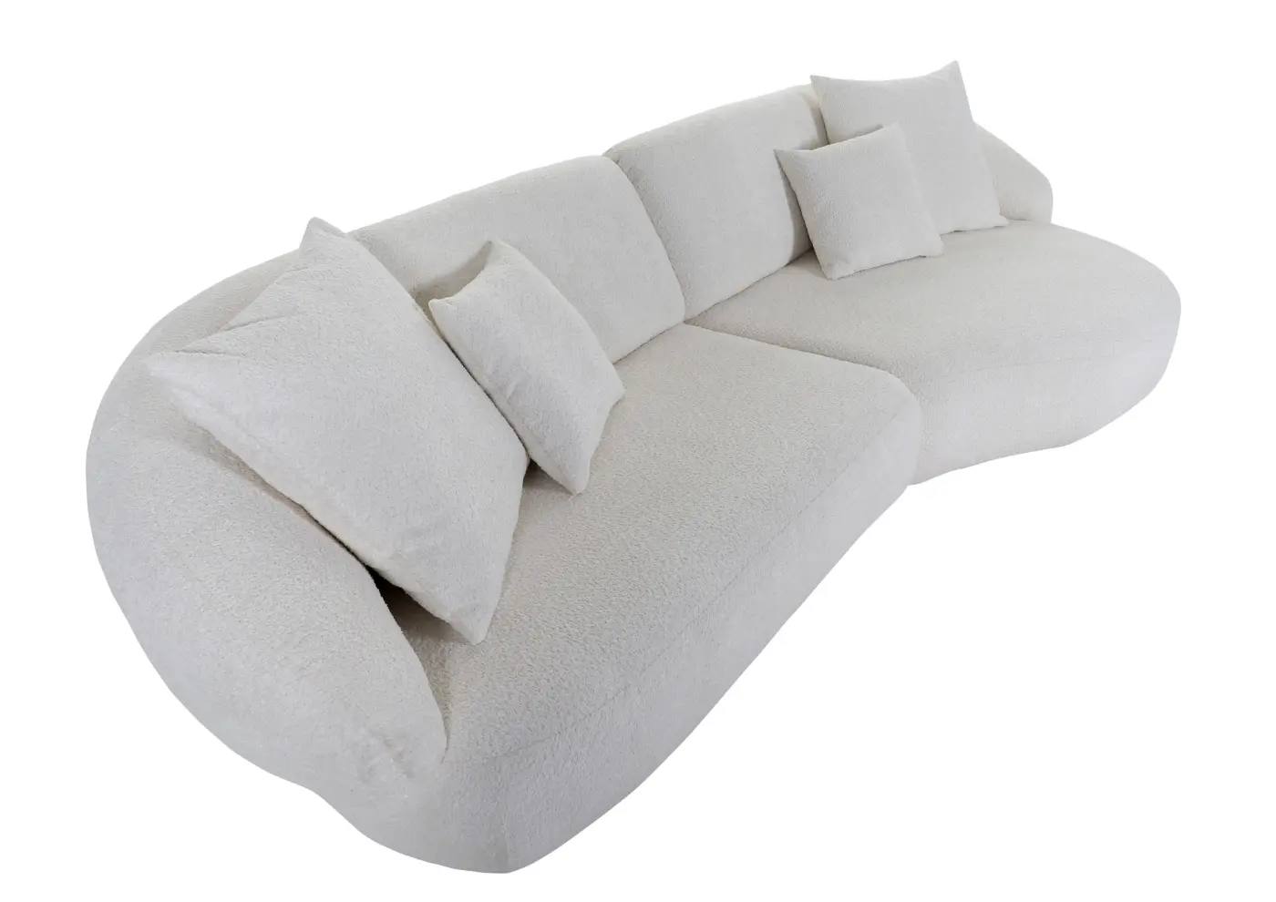 Gutmann  Megasofa XL rechts New Spirit weiß  ca. 300 x 140 x 80/42 cm