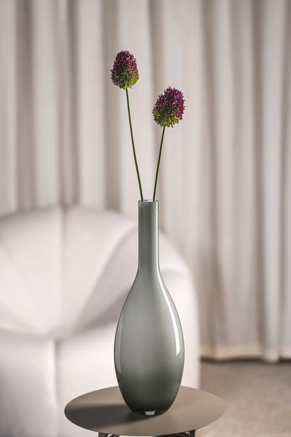 Leonardo Vase BEAUTY grau