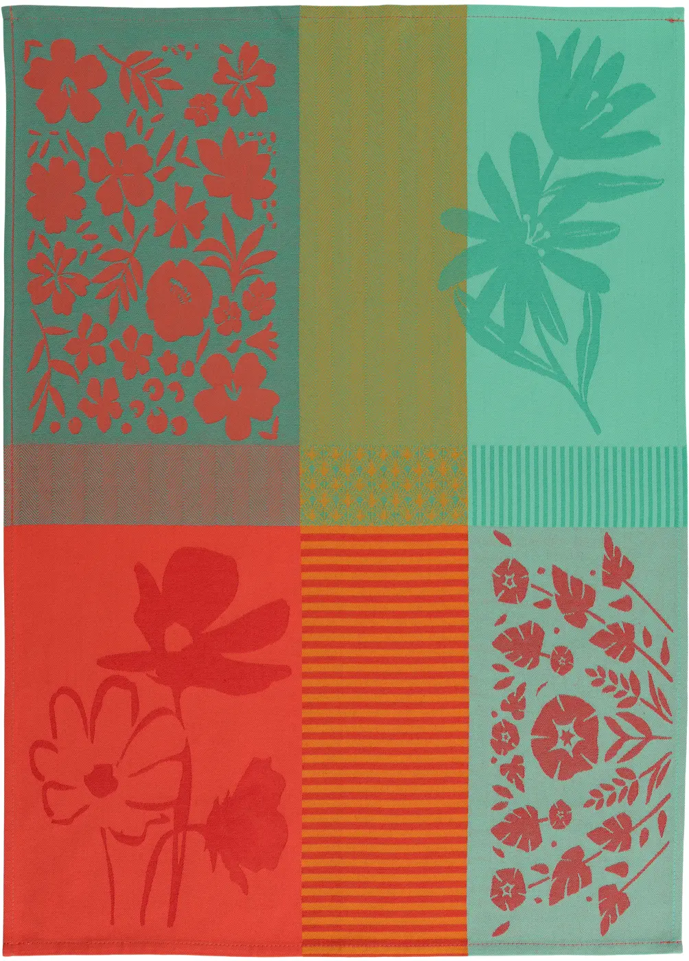 Sander Geschirrtuch Floretta coral/multi colour 50x70cm