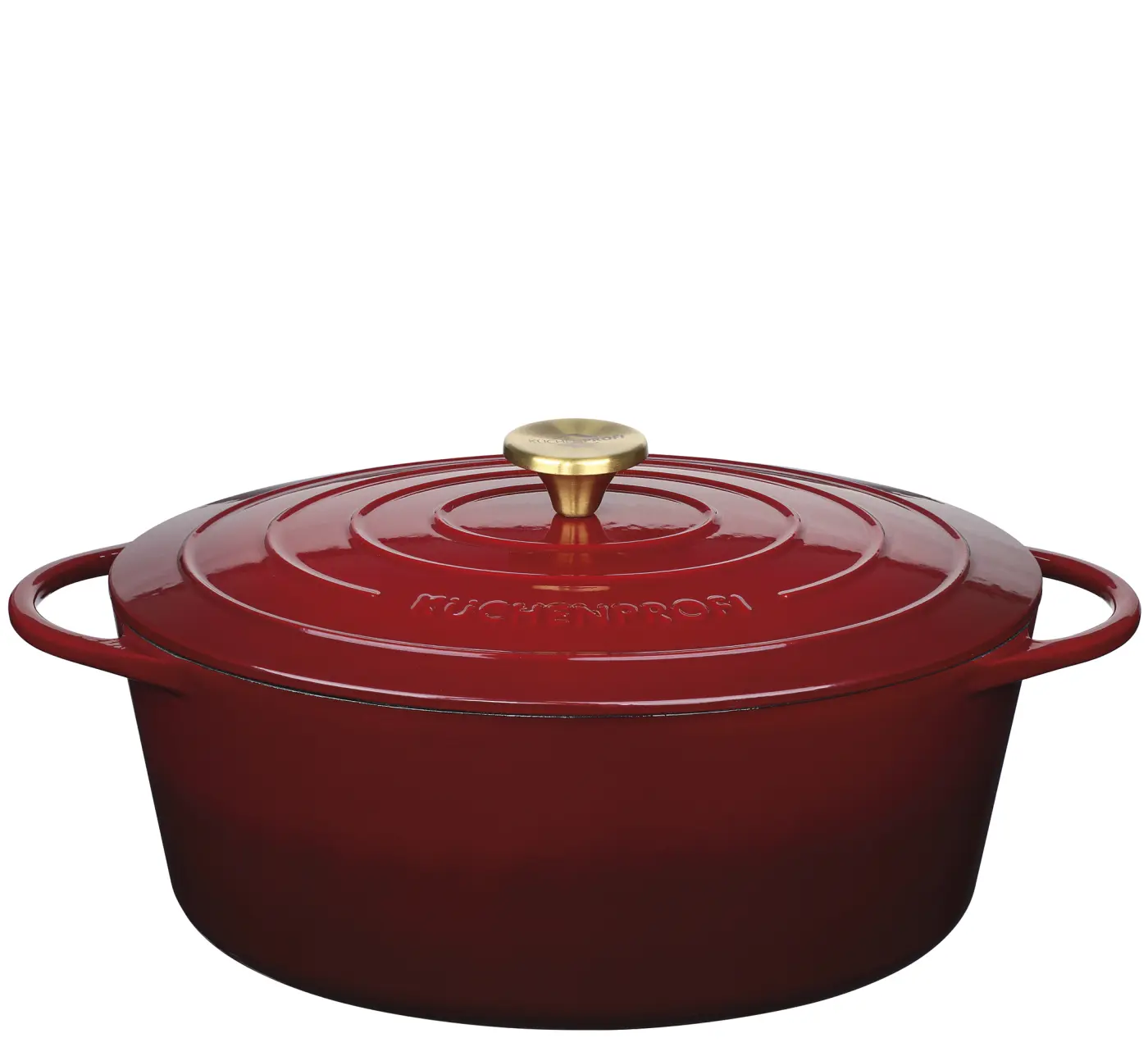 Küchenprofi Bratentopf oval  33 cm médoc