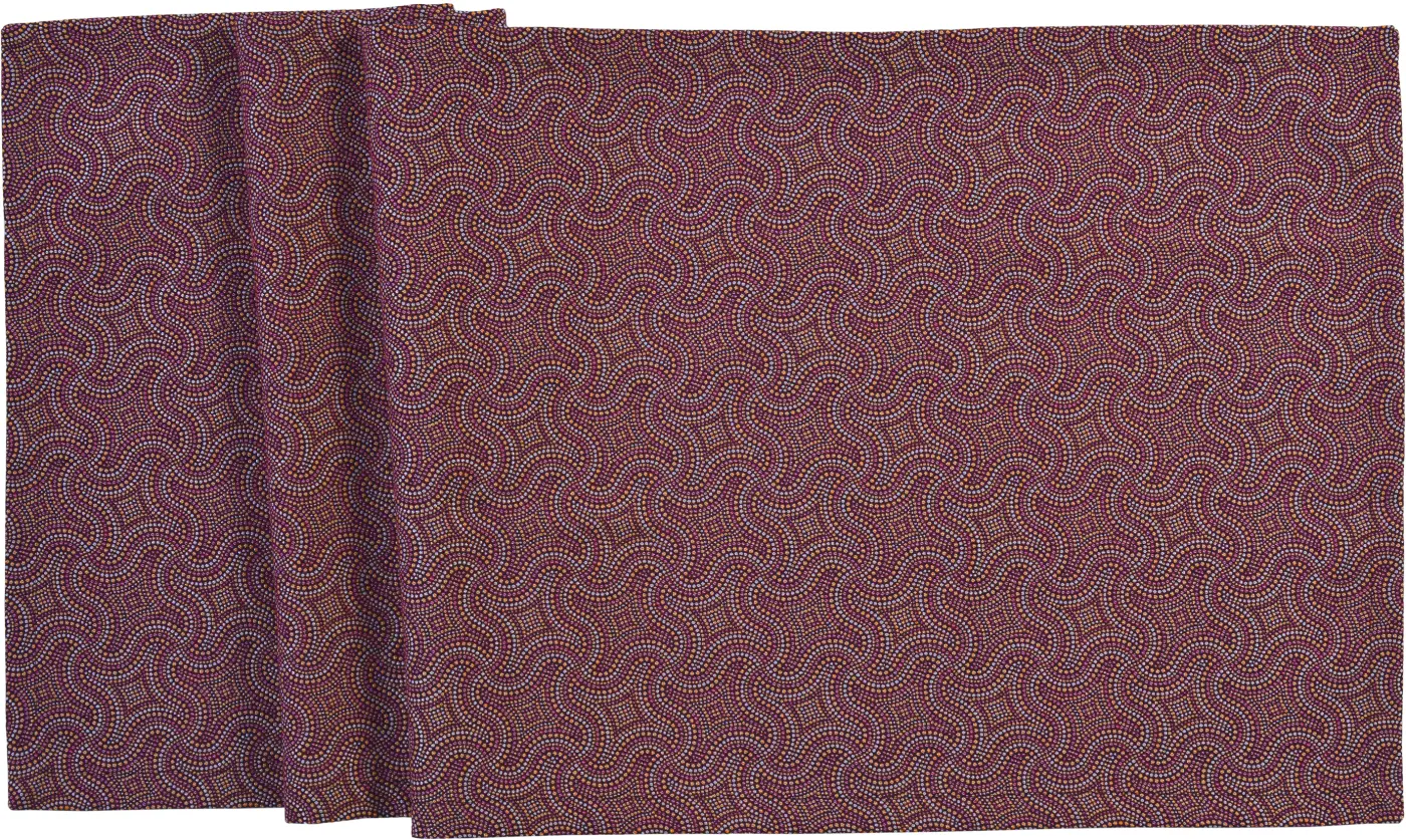 Sander Tischläufer Mosaico berry/multi colour 40 x 100 cm
