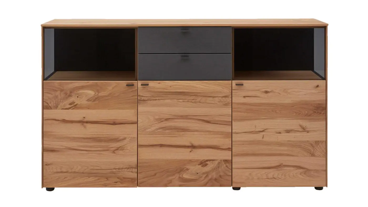 Interliving Sideboard inkl. Zubehör Serie 5604 Eiche rustico hell geölt 182 x 105 x 43 cm Interliving Sideboard inkl. Zubehör Serie 5604 Eiche rustico hell geölt 182 x 105 x 43 cm