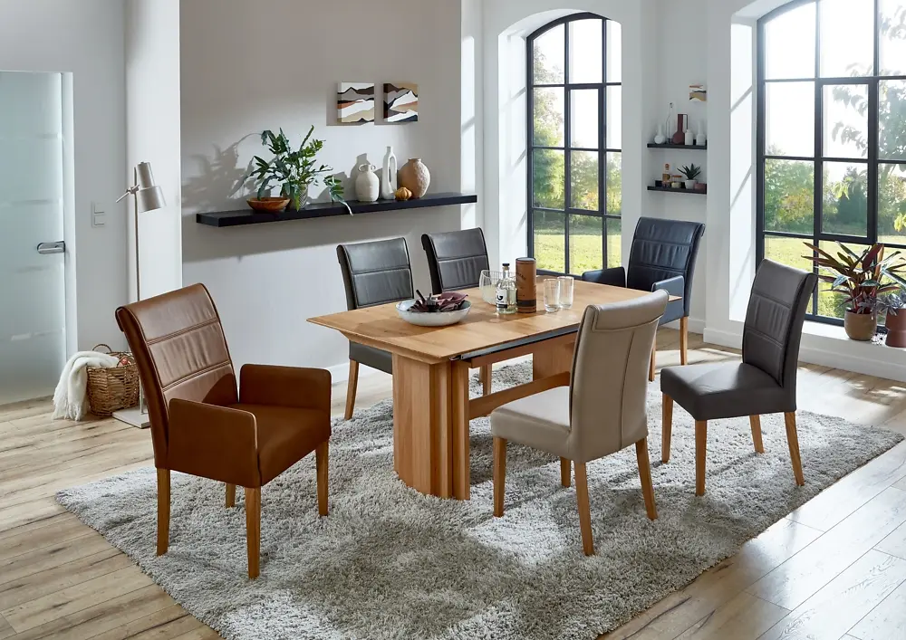 Niehoff  Polsterstuhl Bornholm 631 Tibro braun