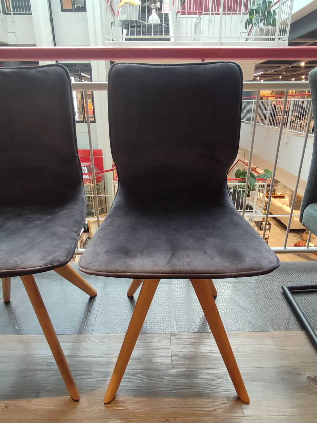 Wöstmann  Stuhl WM 2140 Amur Dark Grey, Wildeiche