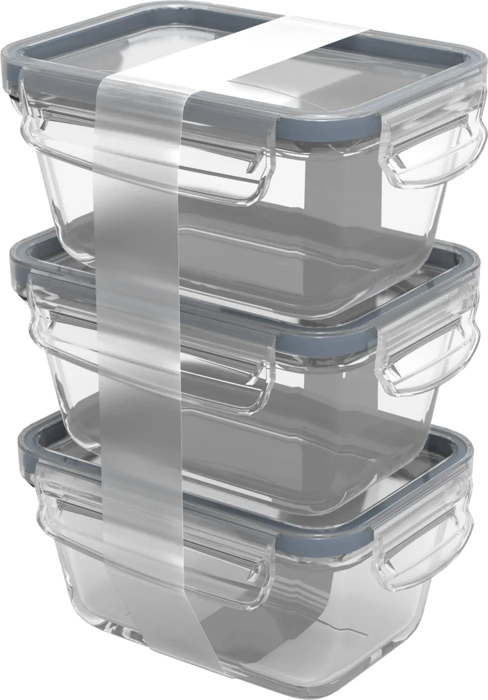 Rotho  SET Kühlschrankdose 0.5 l 3-tlg., 16 x 16 x 22,8 x 12 cm