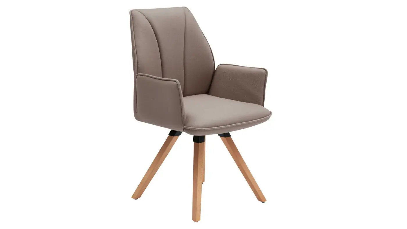 Interliving Schalenstuhl mit Armlehne Serie 5102 sand