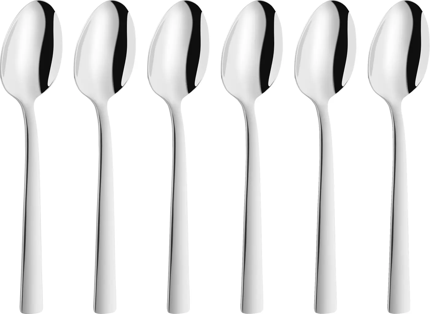 Zwilling 6 Kaffeelöffel  Dinner Metallfarben
