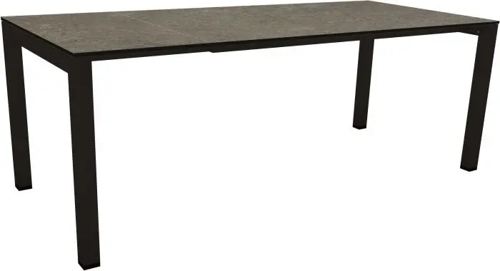 Stern Ausziehtisch 160-210cm schwarz