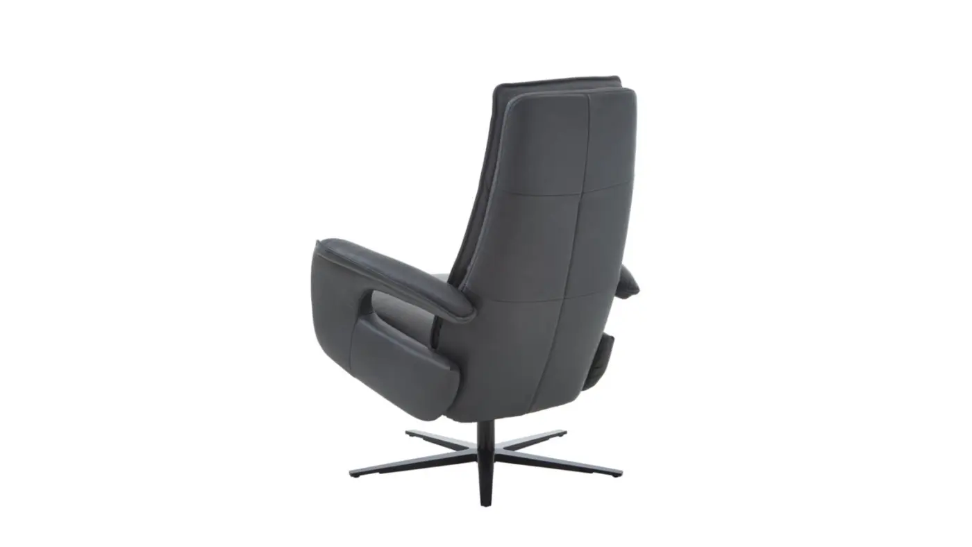 Hukla  Relaxsessel Serie CM-HU1202 Leder  schiefer 2 motorisch