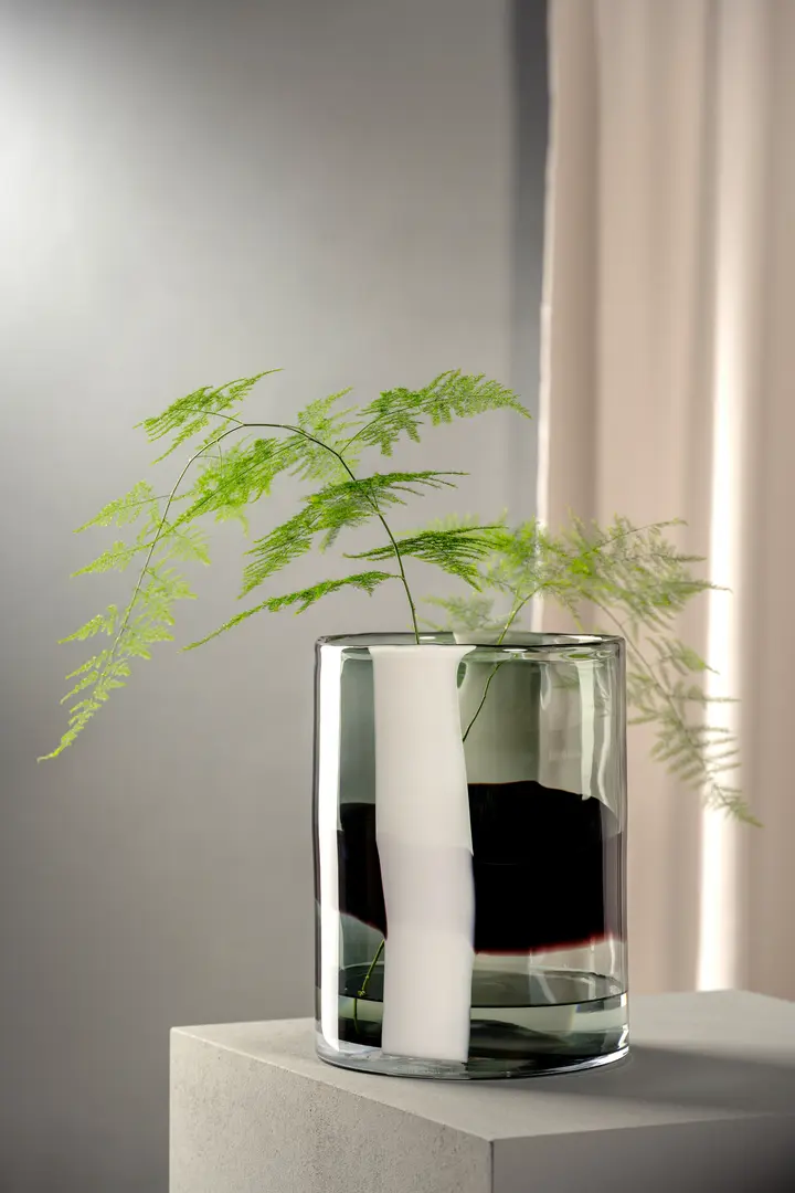 Leonardo Vase BANDA NERA schwarz 27 cm
