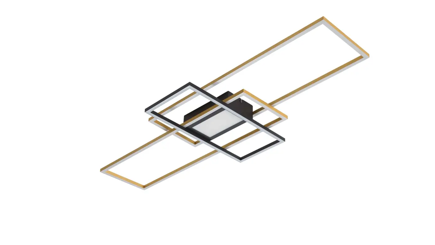 Interliving Deckenleuchte IL 9340 goldfarbig
