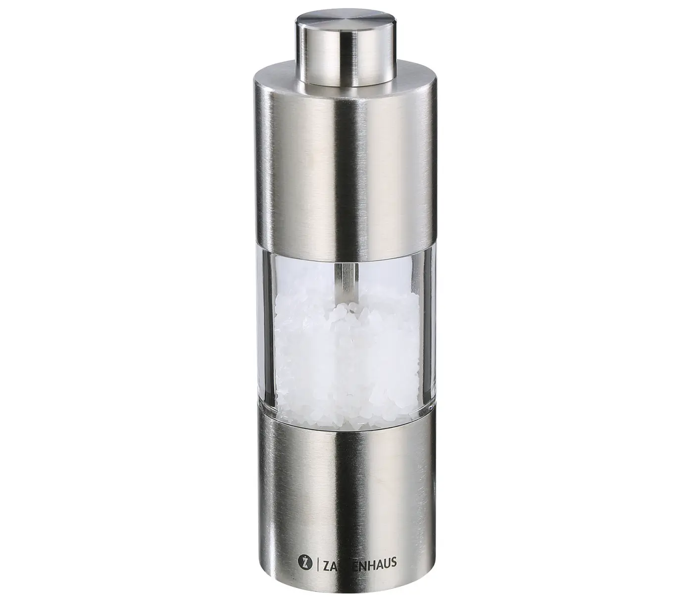 Zassenhausen Salzmühle MAINZ 13 cm Edelstahl/Acryl Mainz Edelstahl, Acryl