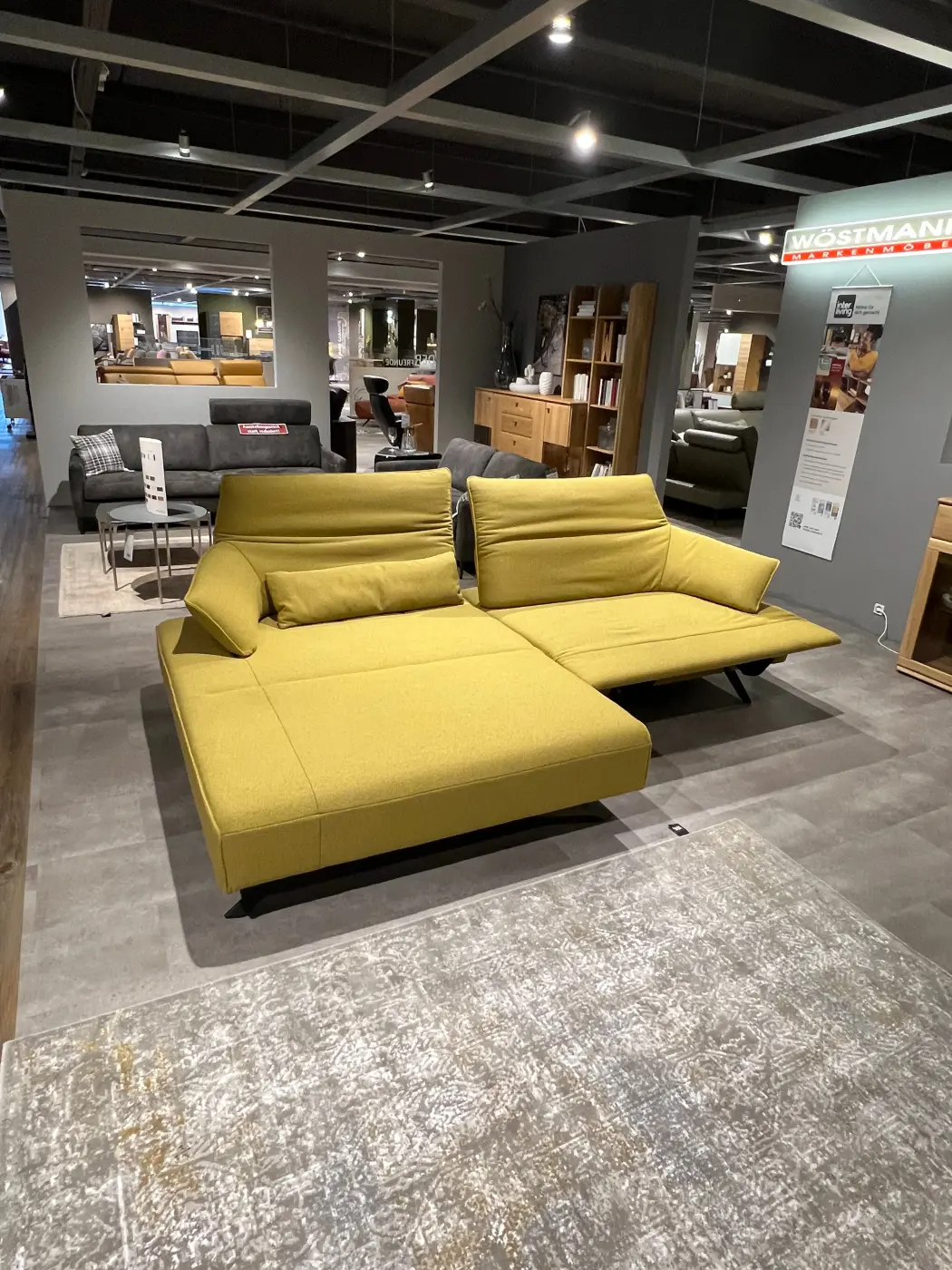 Himolla Polstergruppe Signa inklusive Komfortfunktionen Q2 Fashion gold ca. 165x 276 cm