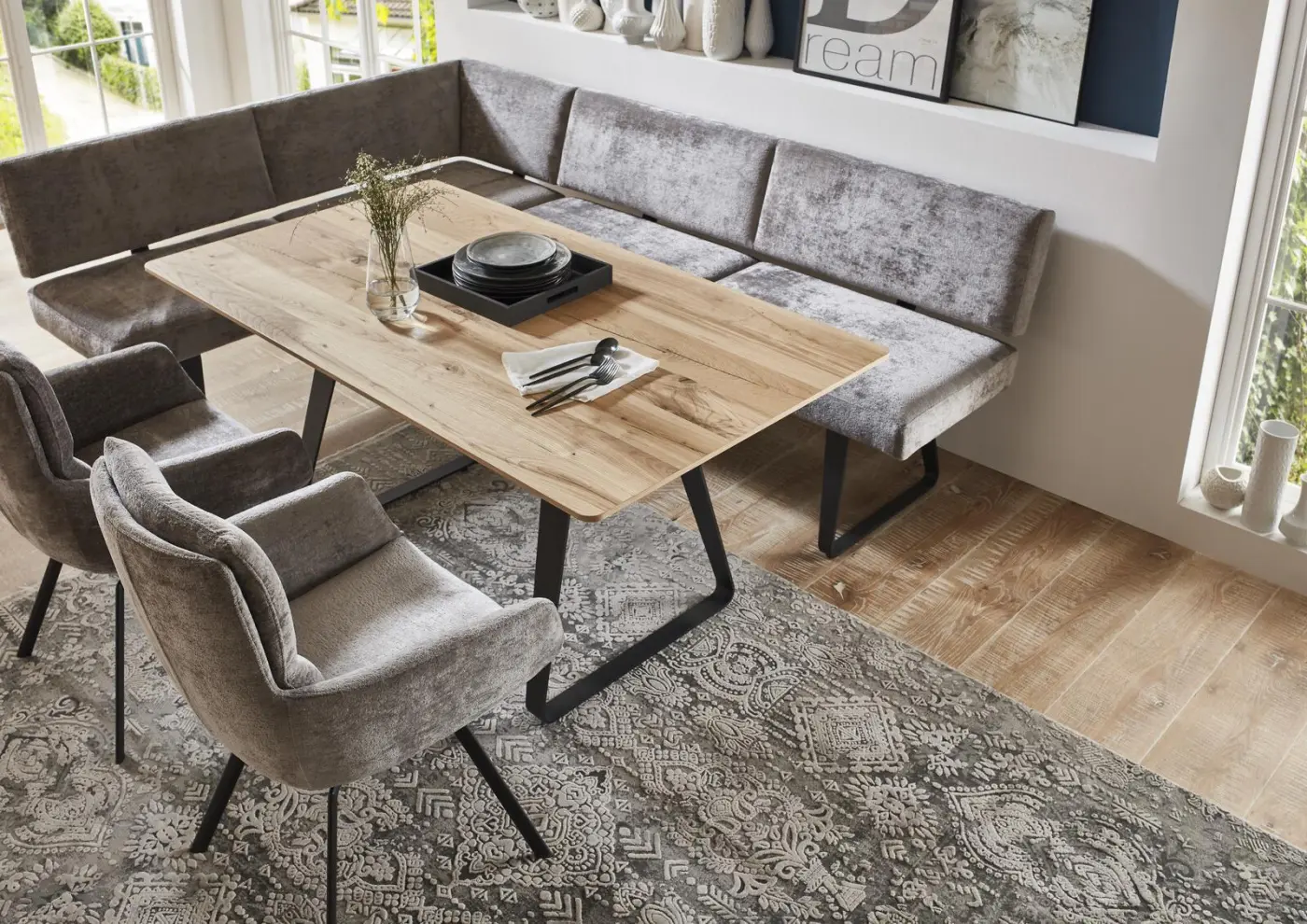 Venjakob Esstisch ET 312 Russ Eiche rustico hell 160 x 90 cm