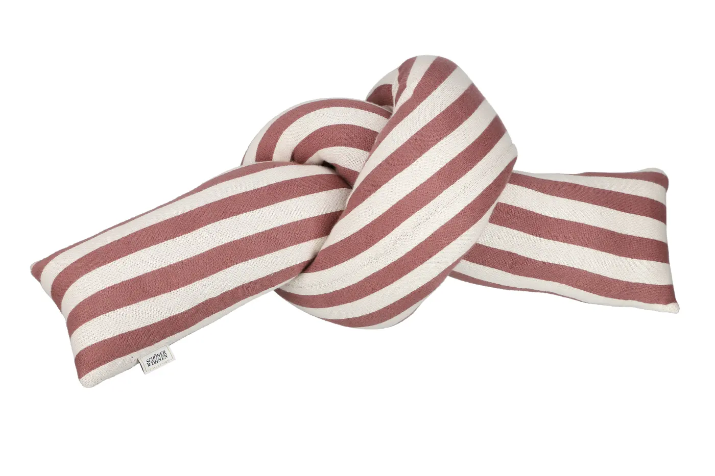 Schöner Wohnen Kissen gefüllt  gestreift orange 15x150cm