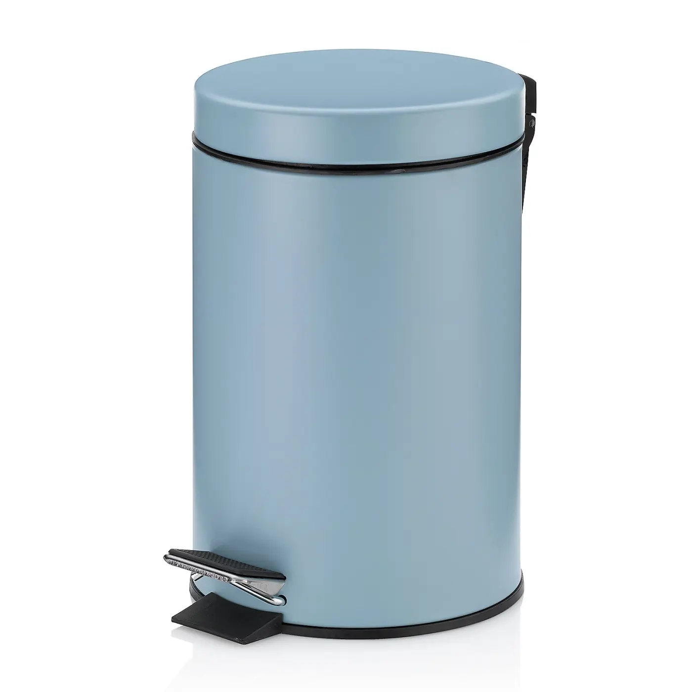 Kela Kosmetikeimer Monaco Metall frostblau 26cm 17cmØ 3l