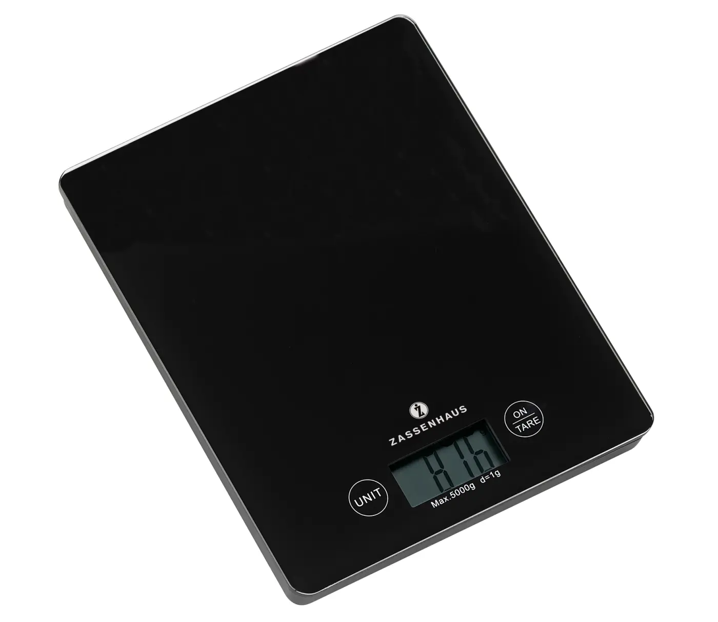 Zassenhaus  Digital-Waage BALANCE Glas | Kunststoff