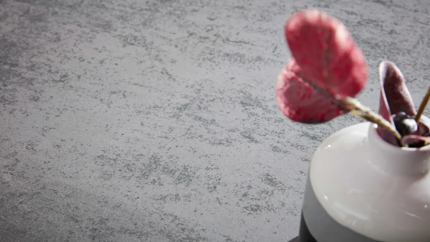 Interliving  Serie 6210 Keramik zementgrau ca. 85 x 85 cm