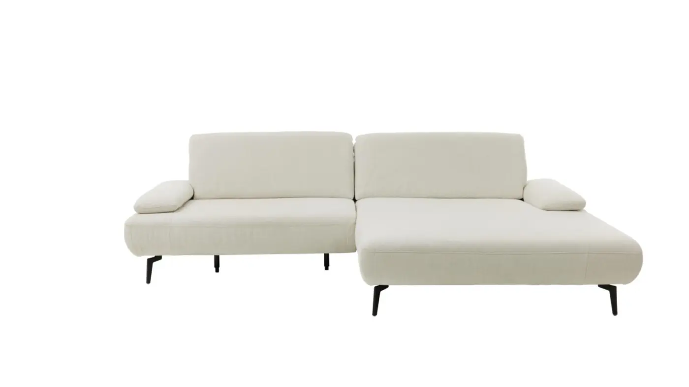 Interliving Wohnlandschaft Serie 4306 silber ca. 285 x 185 cm