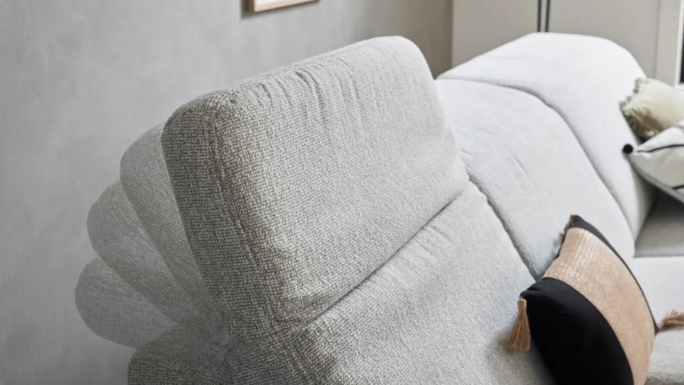 Interliving Wohnlandschaft Serie 4065 mit Funktion Loft ecru ca. 325 x 185 cm