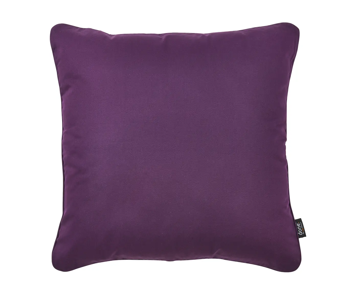 DONE. UNI Kissenhülle purple 65 x 65 cm
