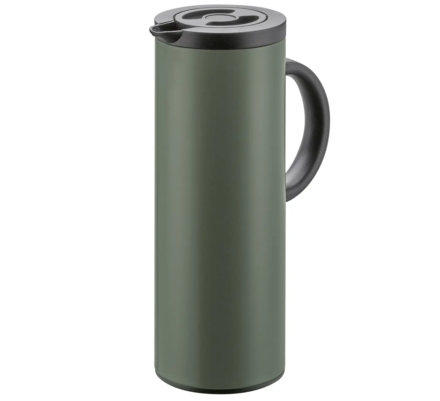 Cilio Isolierkanne FIRENZE Edelstahl dunkelgrau 1 ltr