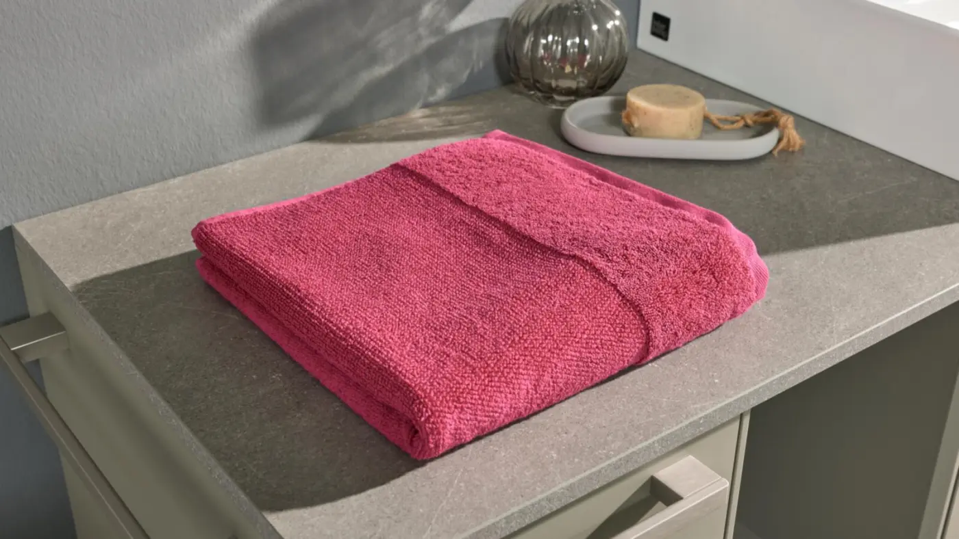 Interliving Handtuch Serie 9108 pink 110x60 cm