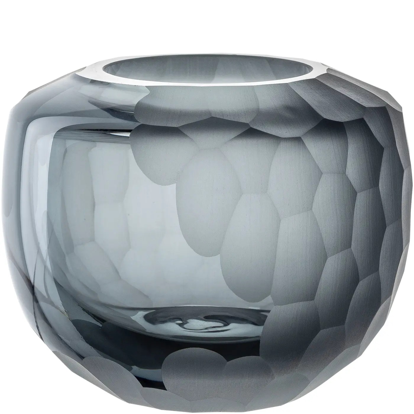 Leonardo Tischvase BELLAGIO anthrazit 10 cm