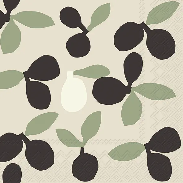 Ihr Lunch-Servietten PIENI OMPPO cream 33X33 cm