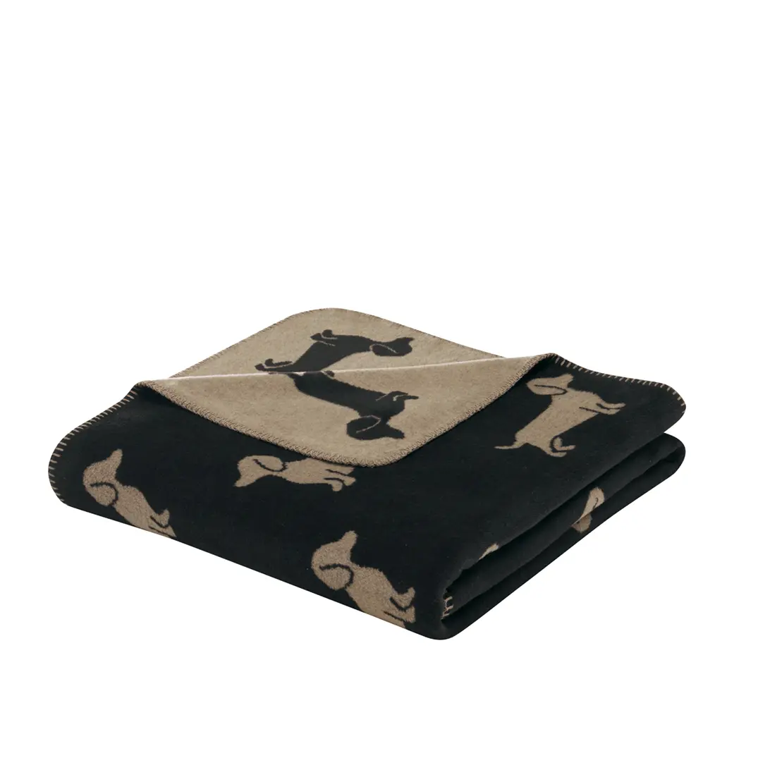 Cawö Wohndecke We love dogs Wohndecke Dogs natur/beige 150/200 cm